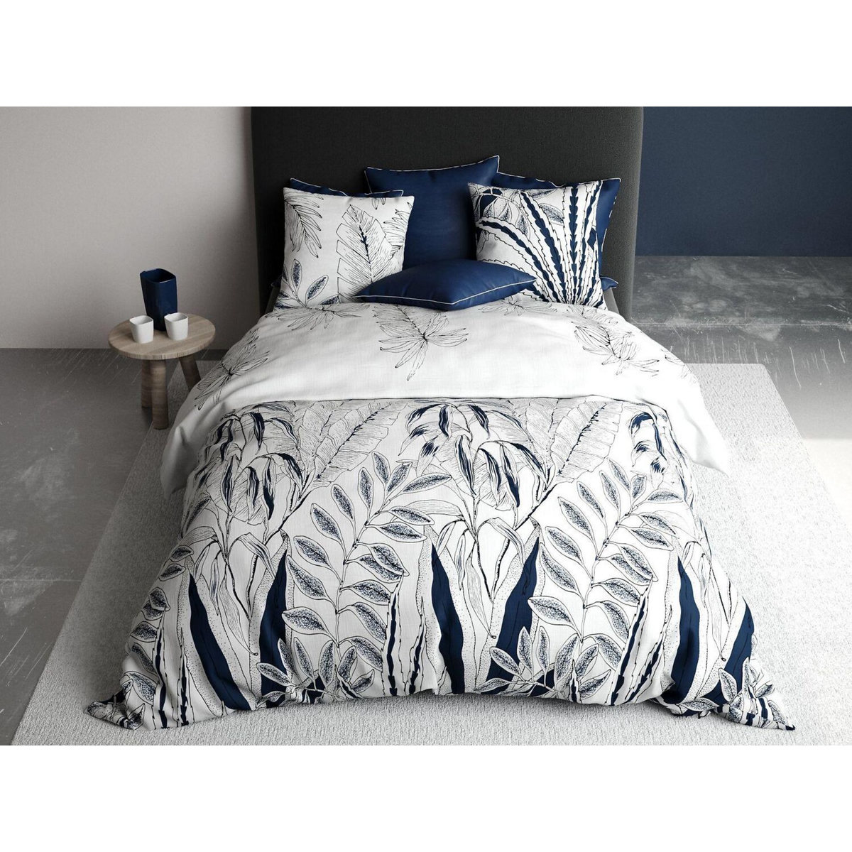 ATELIER DU COTON Parure de drap 100% coton 57fils zanzibar