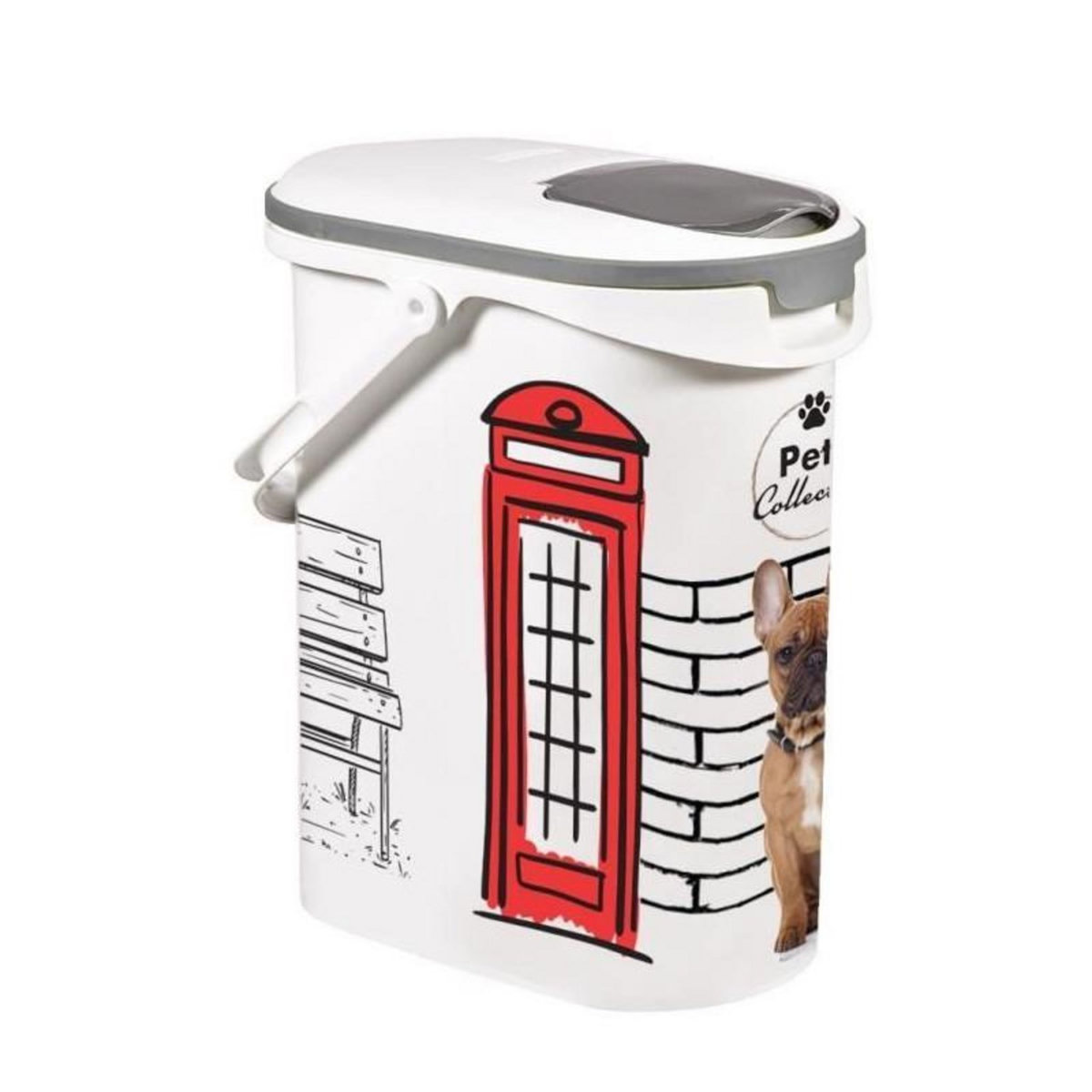 CURVER Conteneur a croquettes CURVER - 10L/4 kg - PETS COLLECTION - Pour chien