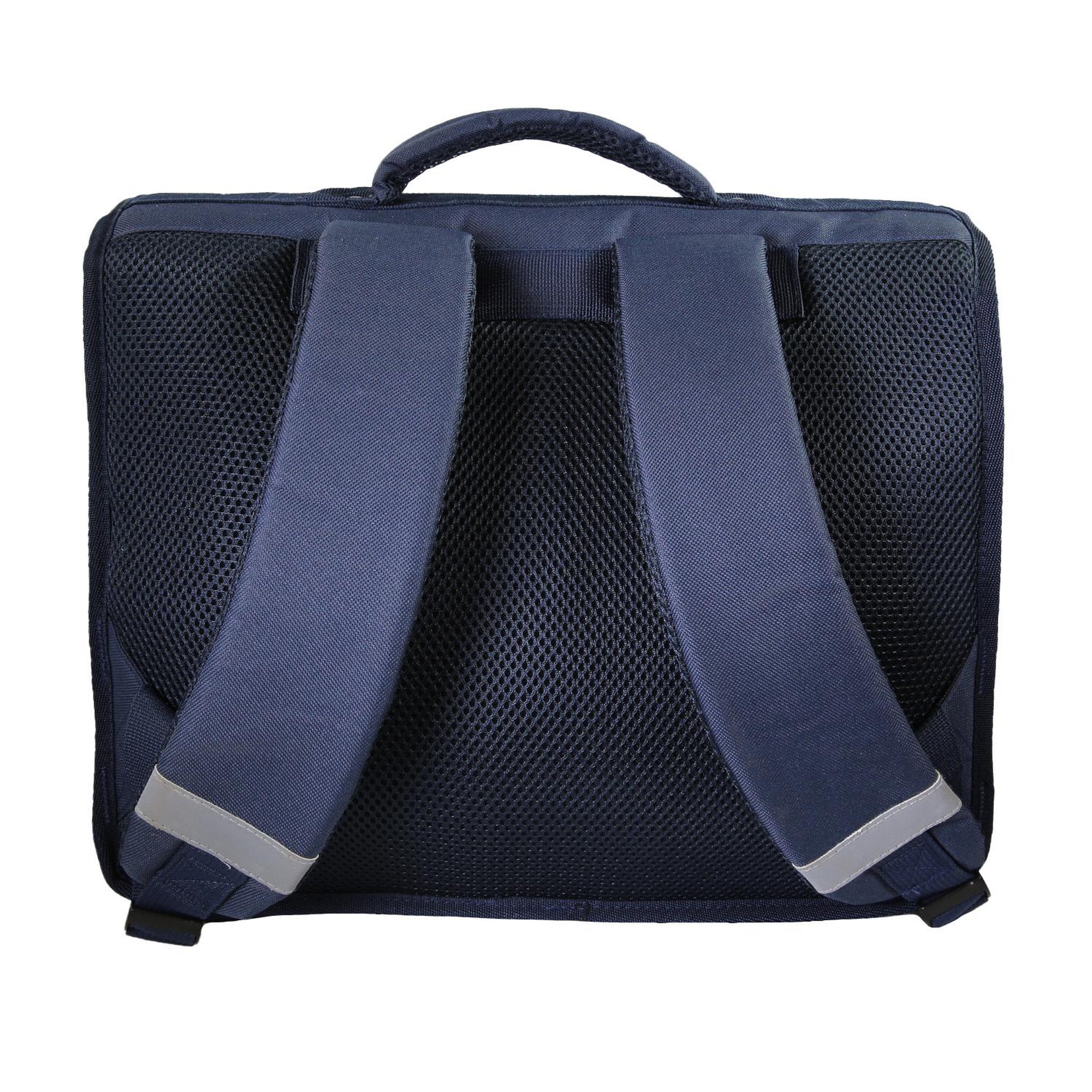 Voir la diapositive 4 : Bagtrotter Stitch – cartable scolaire 38 cm – bleu – 2 compartiments