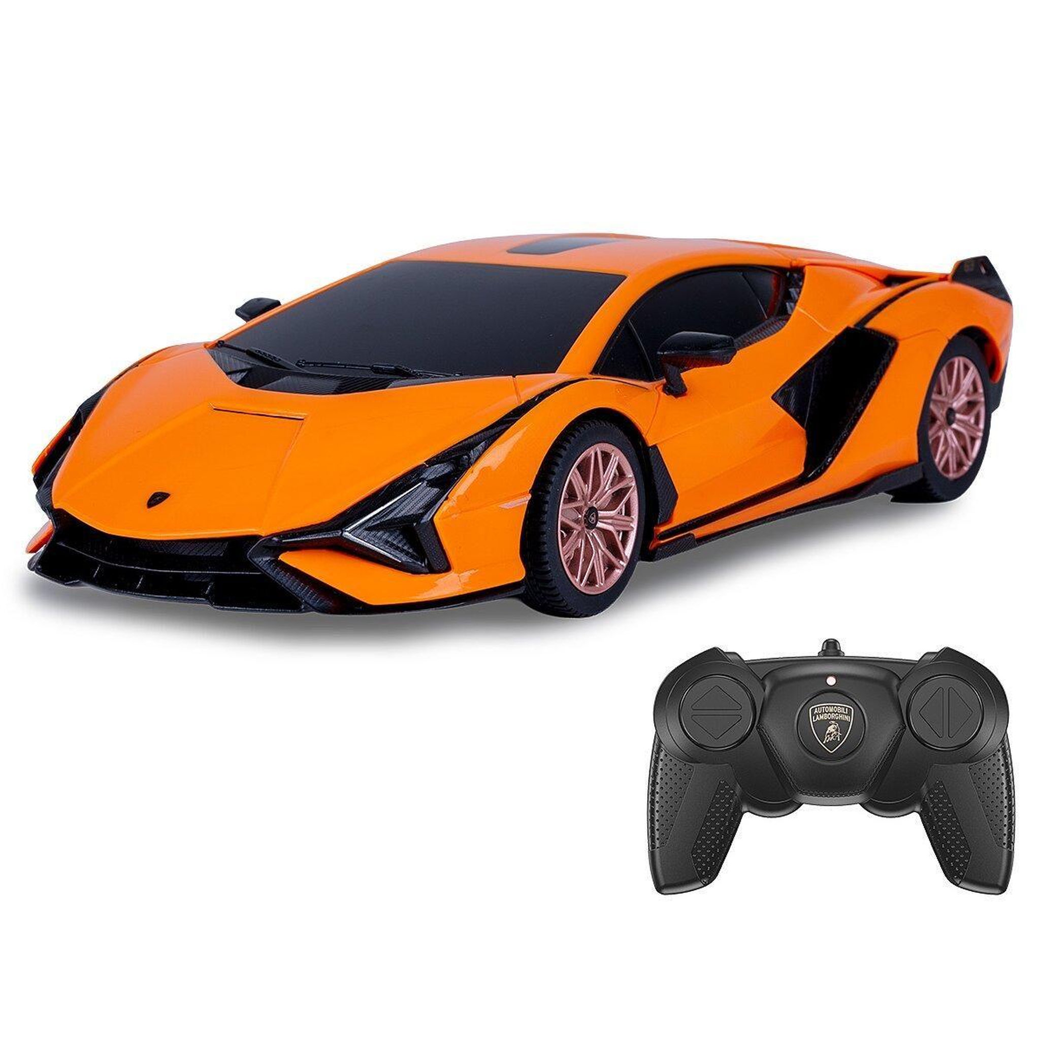 Voir la diapositive 4 : Jamara Voiture télécommandée lamborghini sián fkp 37 1:24 orange 2,4ghz