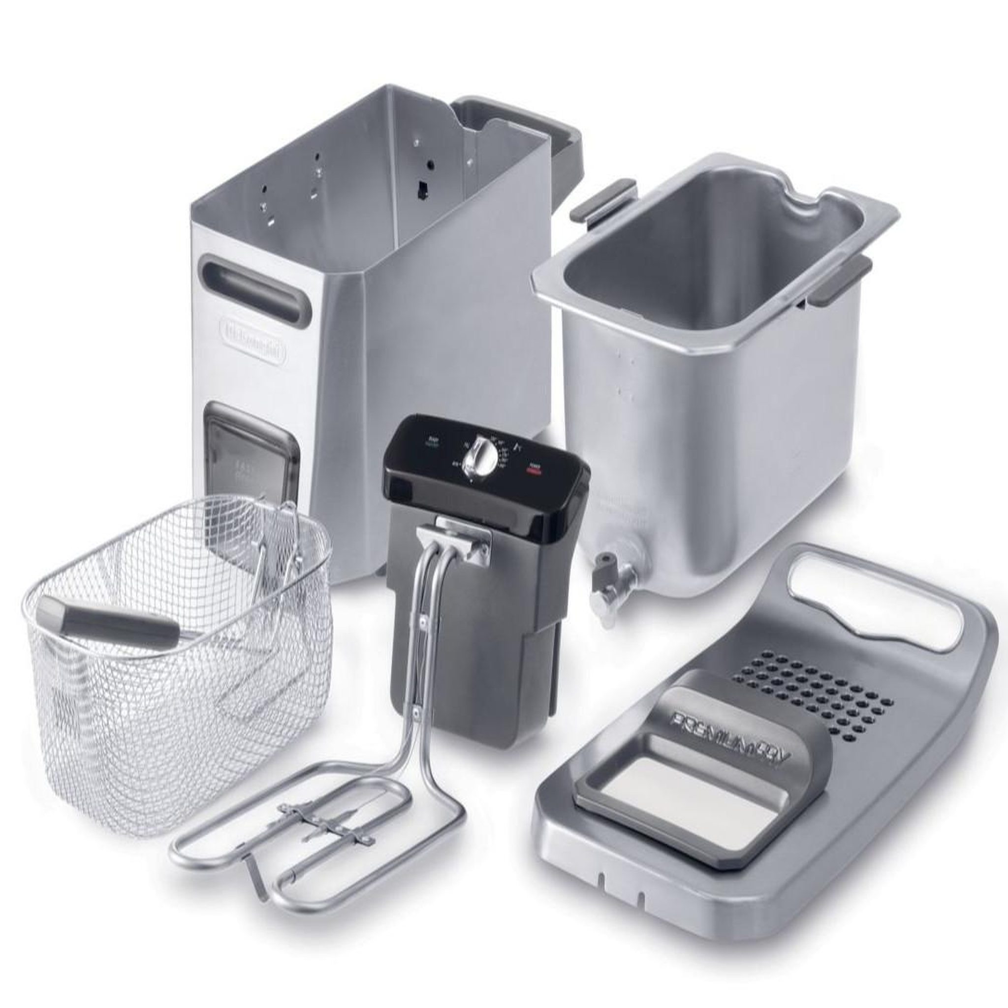 Voir la diapositive 5 : DELONGHI Friteuse semi-pro 5l 3200w - f44532cz