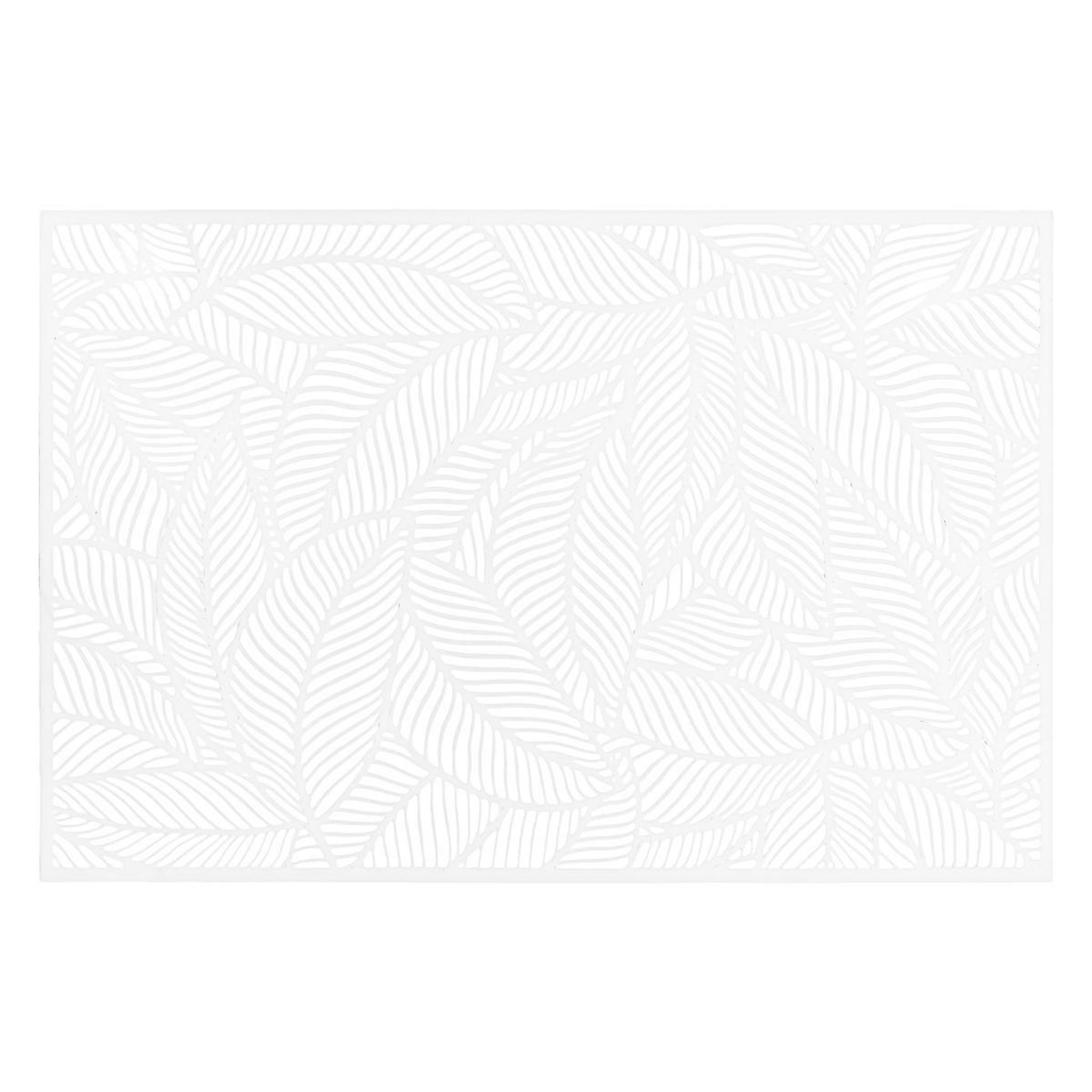 SECRET DE GOURMET Set de table design  eda  30x45cm argent