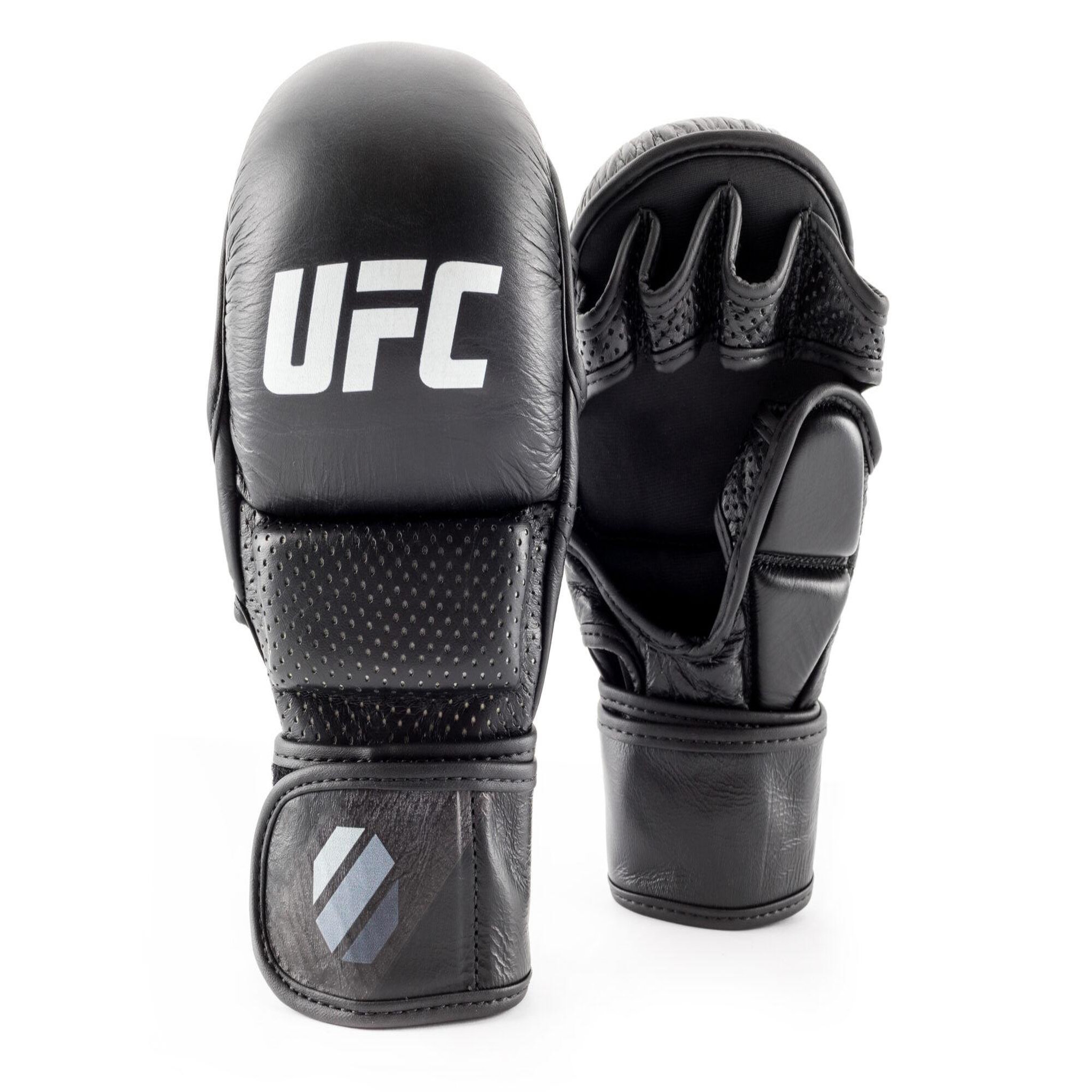 Voir la diapositive 1 : UFC Gants d'entraînement de grappling / mma  sparring  pro - ufc - noir - taille s/m