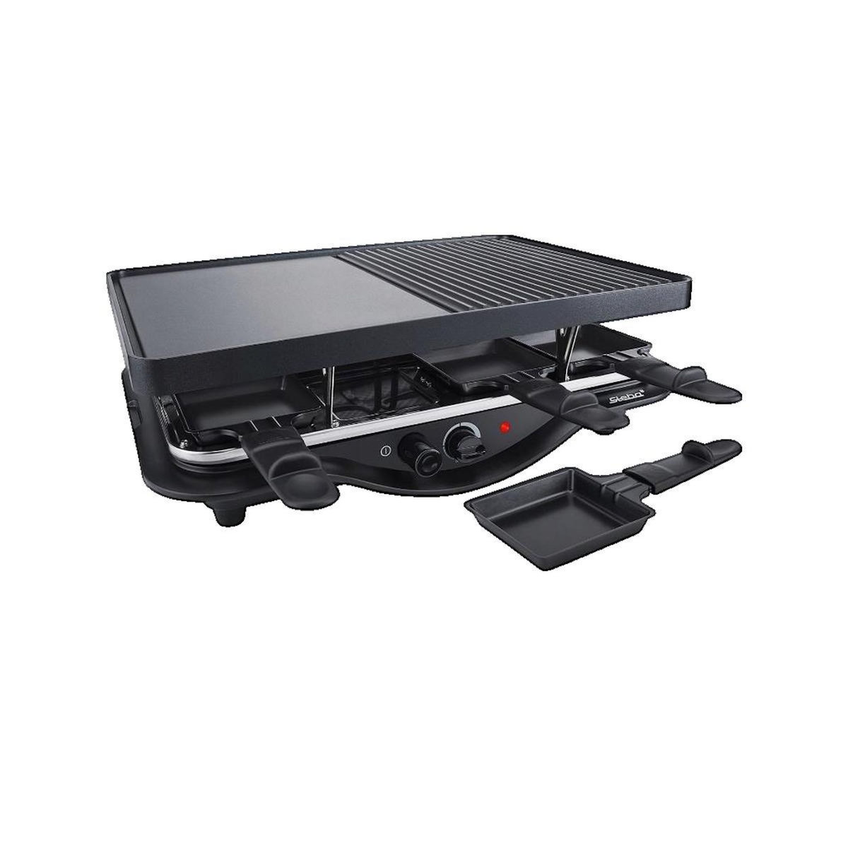 STEBA Appareil à raclette Steba RC 28 noir 6-8 personnes