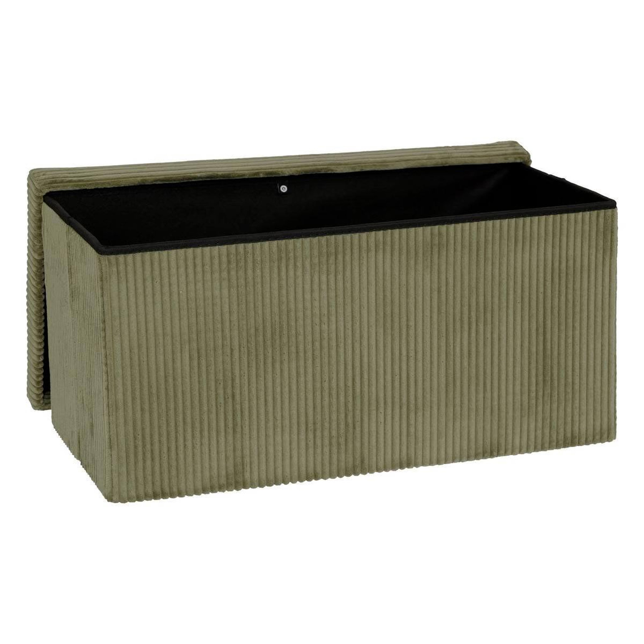 Voir la diapositive 2 : ATMOSPHERA Banquette coffre pliable  arum  76cm kaki