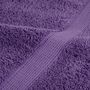 Voir la diapositive 6 : VIDAXL Ensemble de serviettes de qualité supérieure SOLUND 8pcs violet