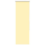 VIDAXL Store enrouleur occultant jaune largeur du tissu 35,7 cm