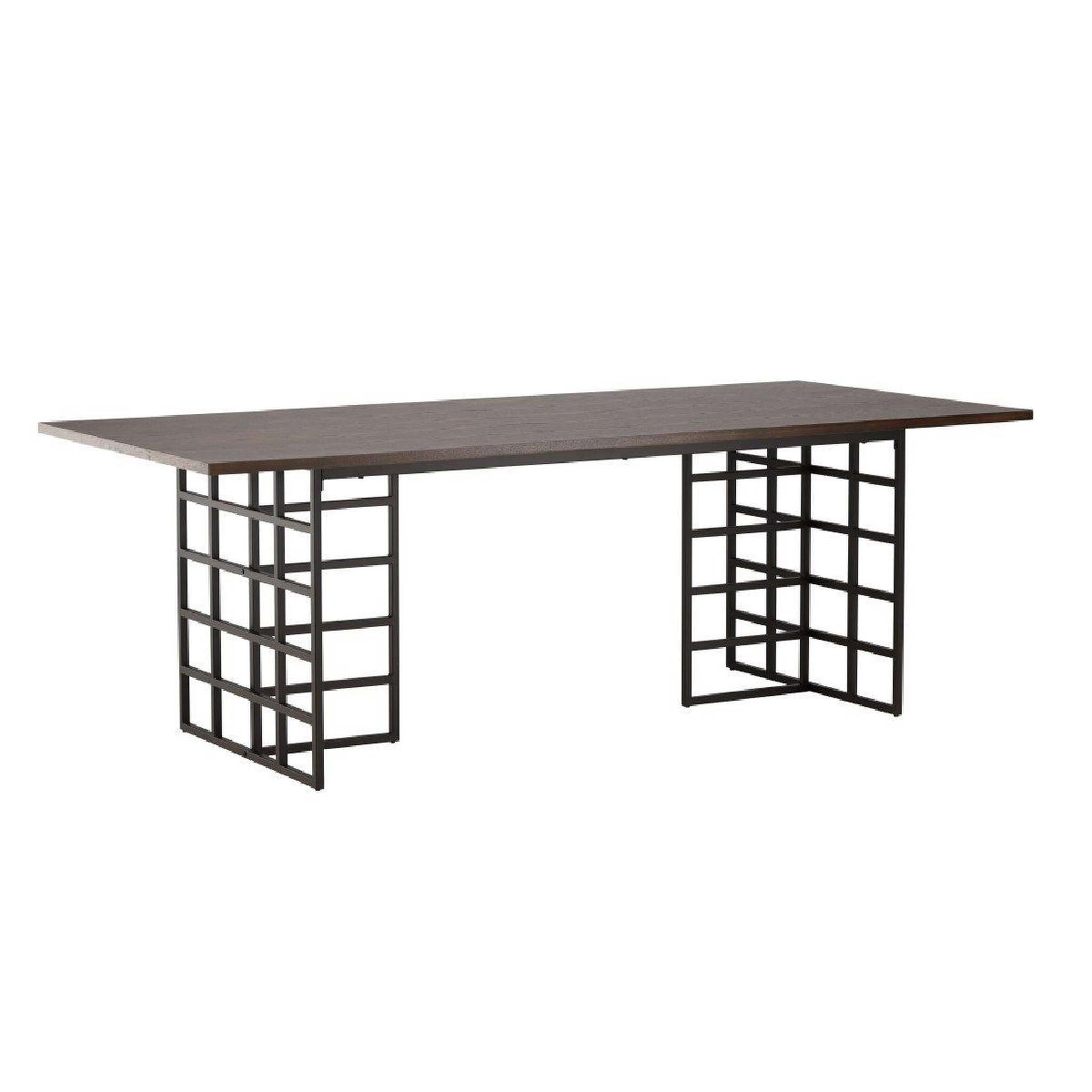 Paris Prix Table à manger design  ystad  220cm marron
