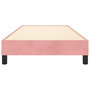 Voir la diapositive 5 : VIDAXL Cadre de lit sans matelas rose 80x200 cm velours