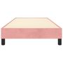 Voir la diapositive 5 : VIDAXL Cadre de lit sans matelas rose 80x200 cm velours