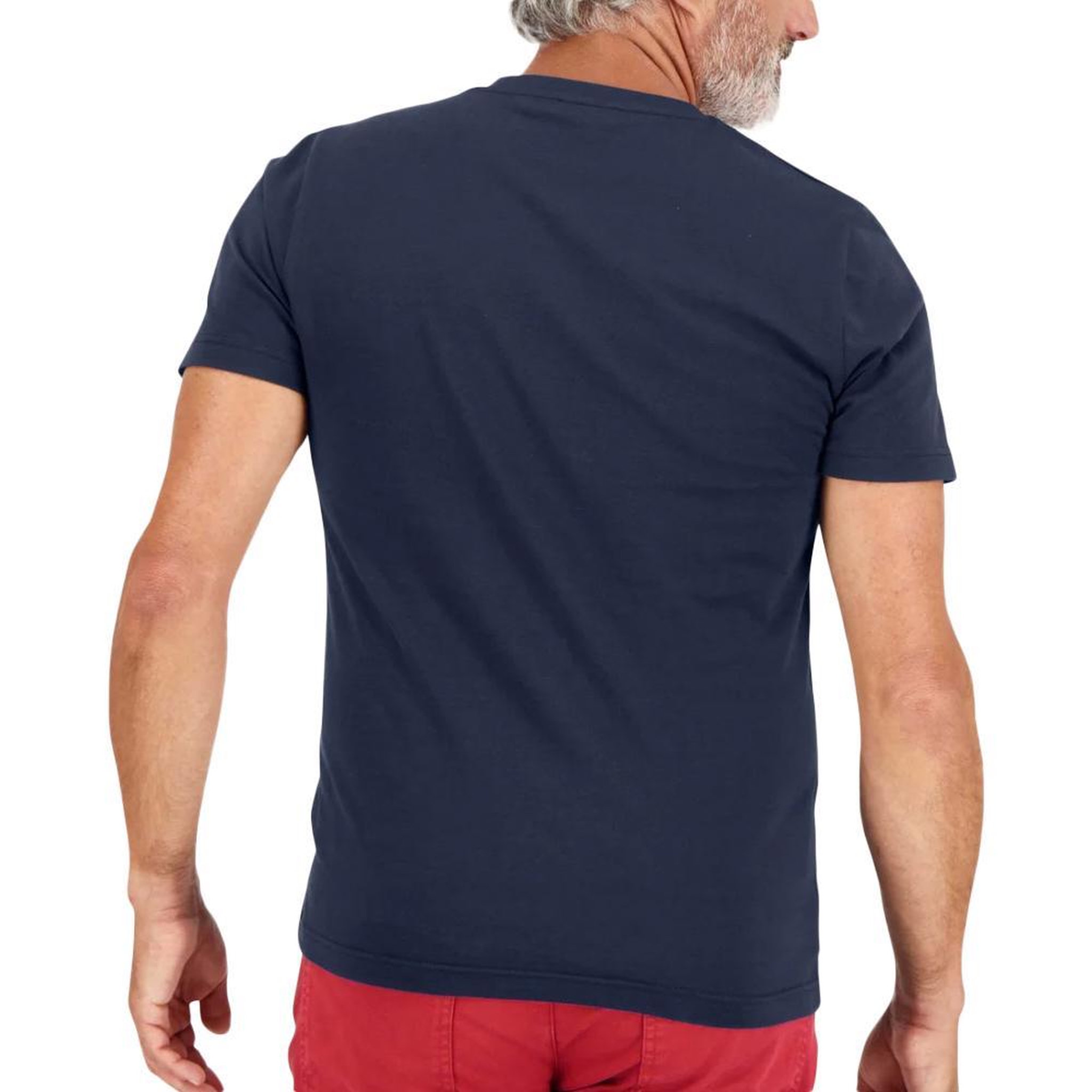 Voir la diapositive 2 : TBS T-Shirt Marine Homme TBS Recifs