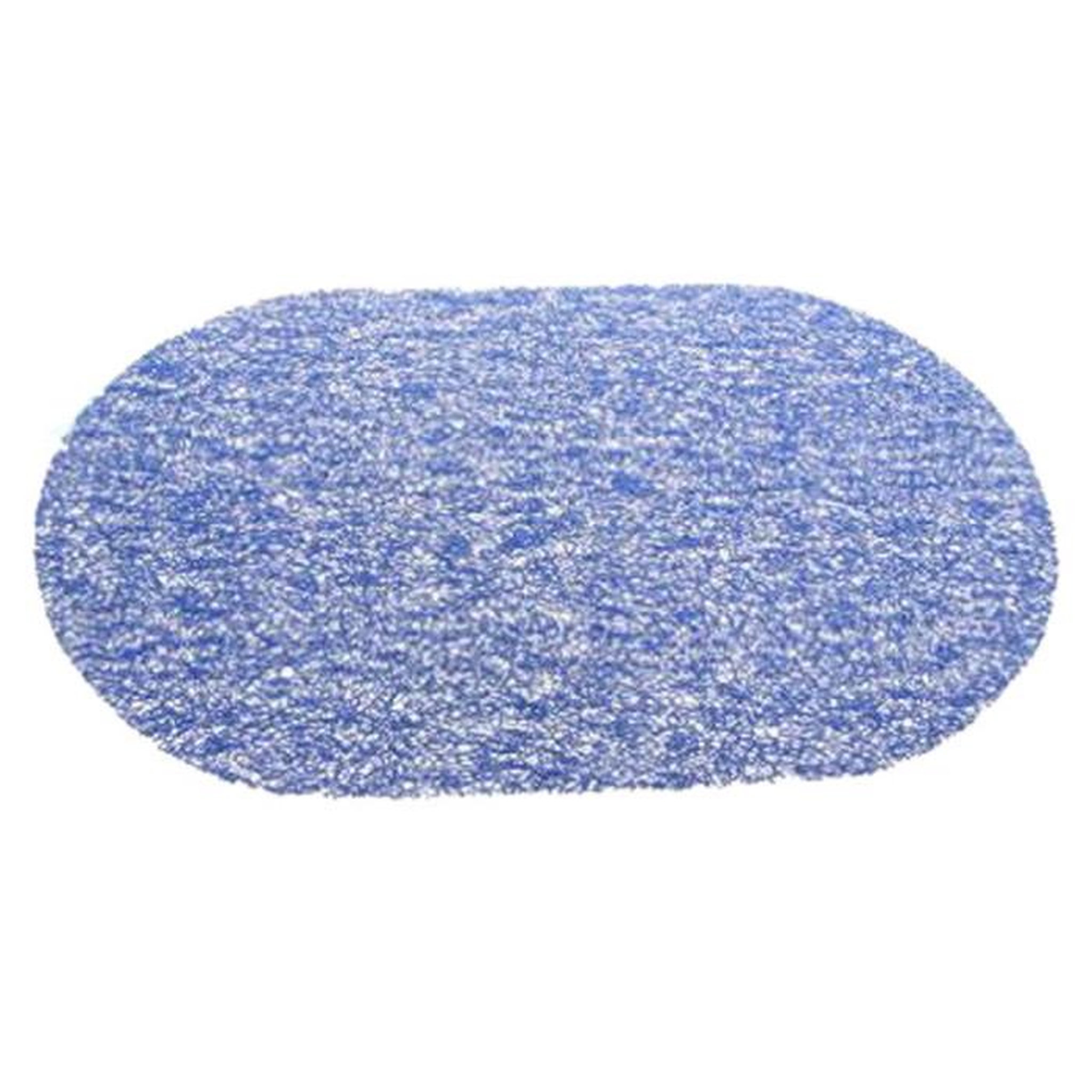 SECRET DE GOURMET Set de Table Ovale  Spaghetti  29x44cm Bleu
