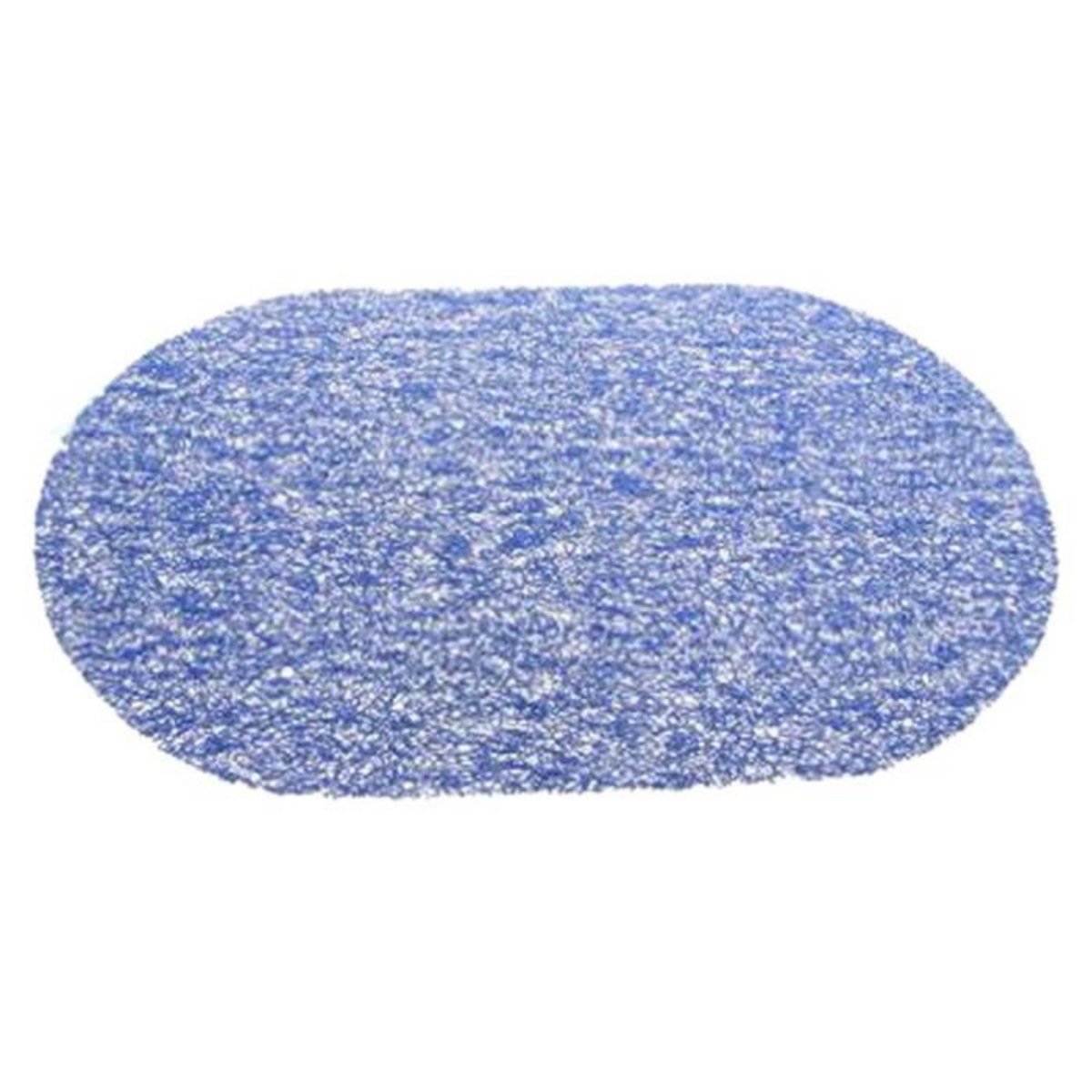 SECRET DE GOURMET Set de Table Ovale  Spaghetti  29x44cm Bleu