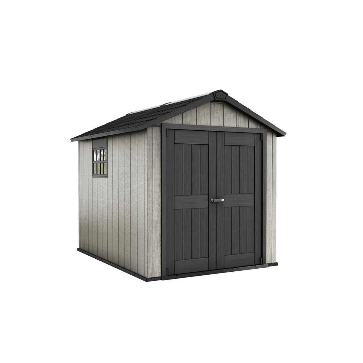 KETER Abri de jardin résine - 5,24m² - OAKLAND