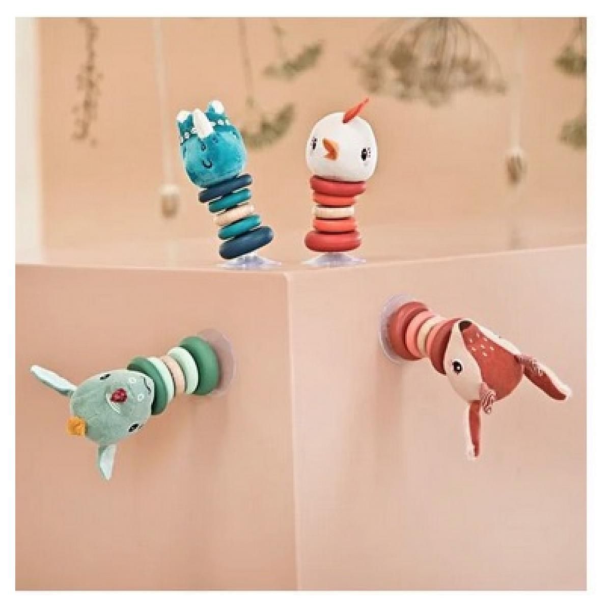 LILLIPUTIENS Paulette hochet a ventouse