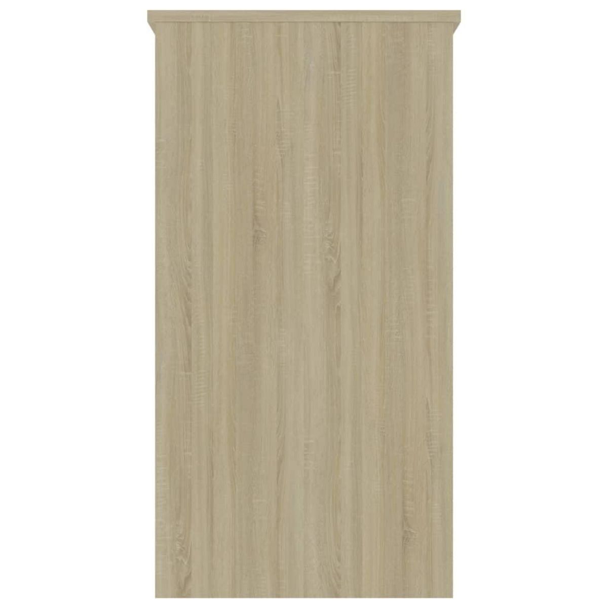 VIDAXL Bureau Chene Sonoma 80x40x75 cm Agglomere