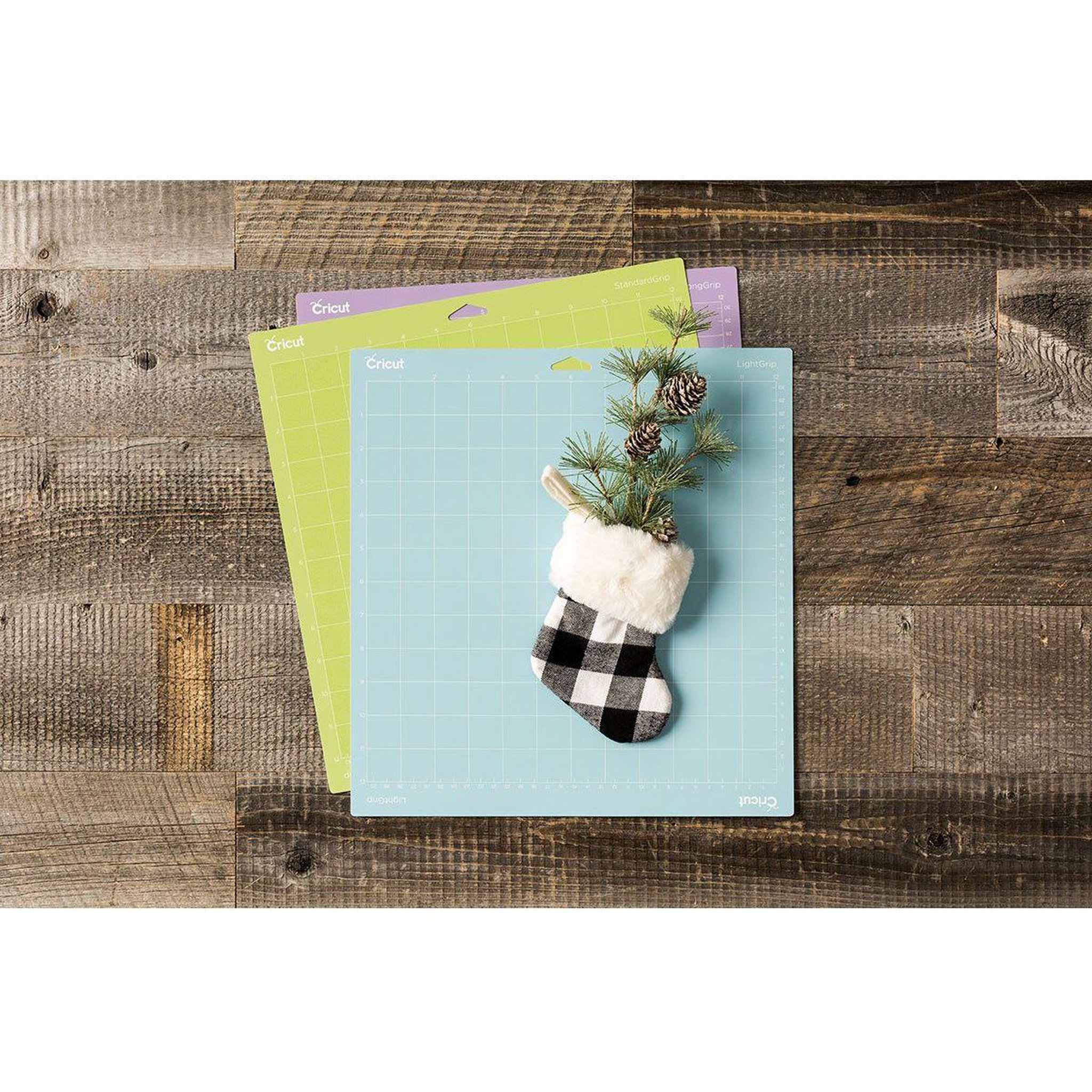 Voir la diapositive 3 : CRICUT Accessoire 3 tapis de coupe 30x30 cm
