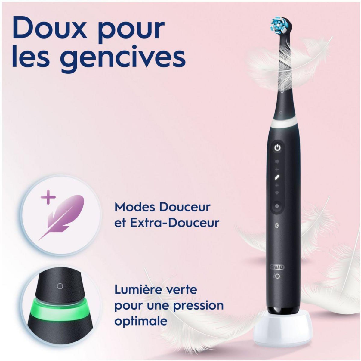 ORAL B Brosse à dents électrique IO5 Black edition cadeau