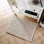 Voir la diapositive 2 : Paris Prix Tapis de Bain Relief  Isalis  50x80cm Beige