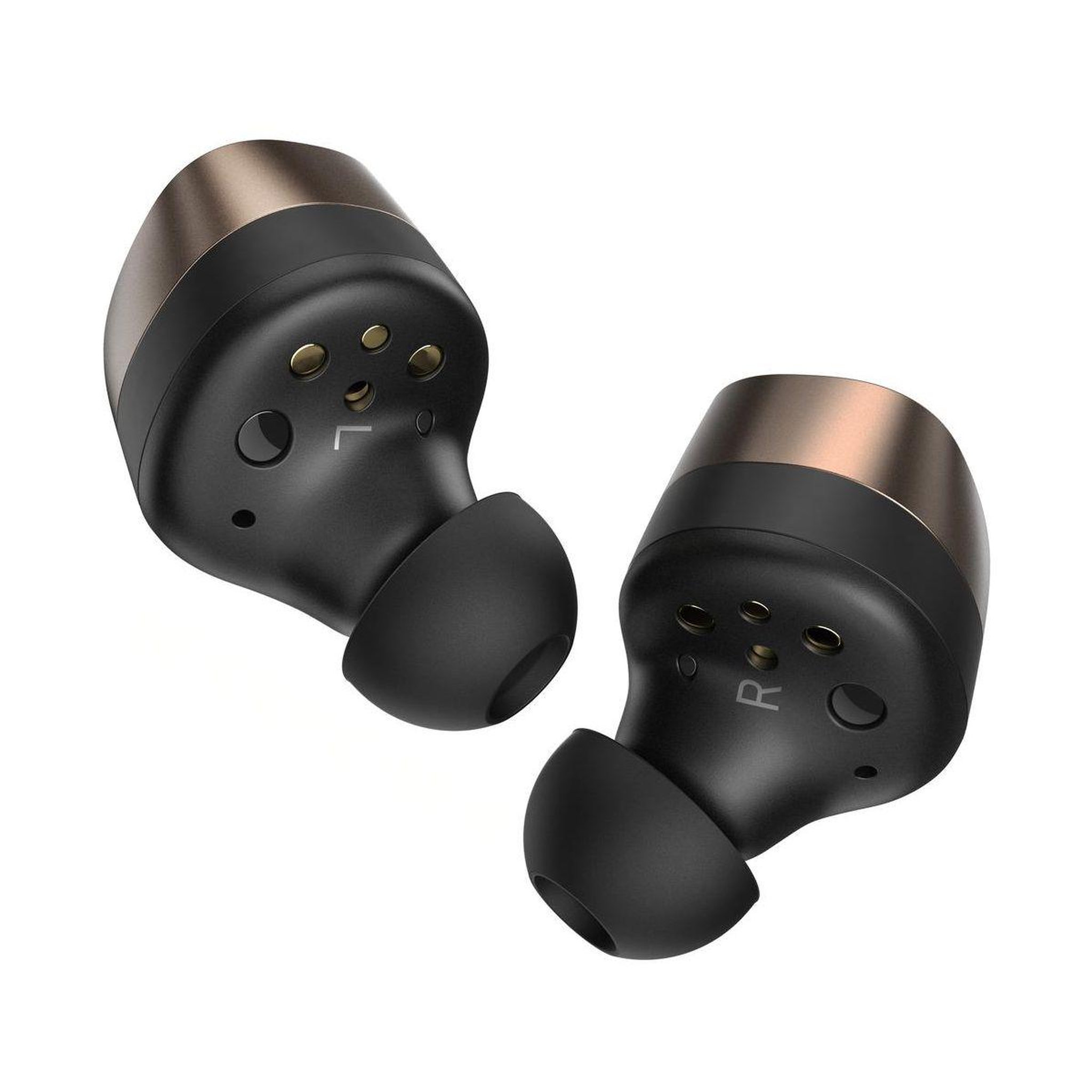 Voir la diapositive 3 : Sennheiser Ecouteurs momentum true wireless 4 noir et bronze