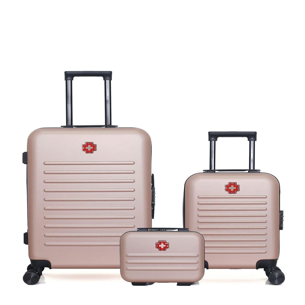 SWISS KOPPER SWISS KOPPER - LOT DE 3 - Valises weekend, cabine XXS et vanity WIL