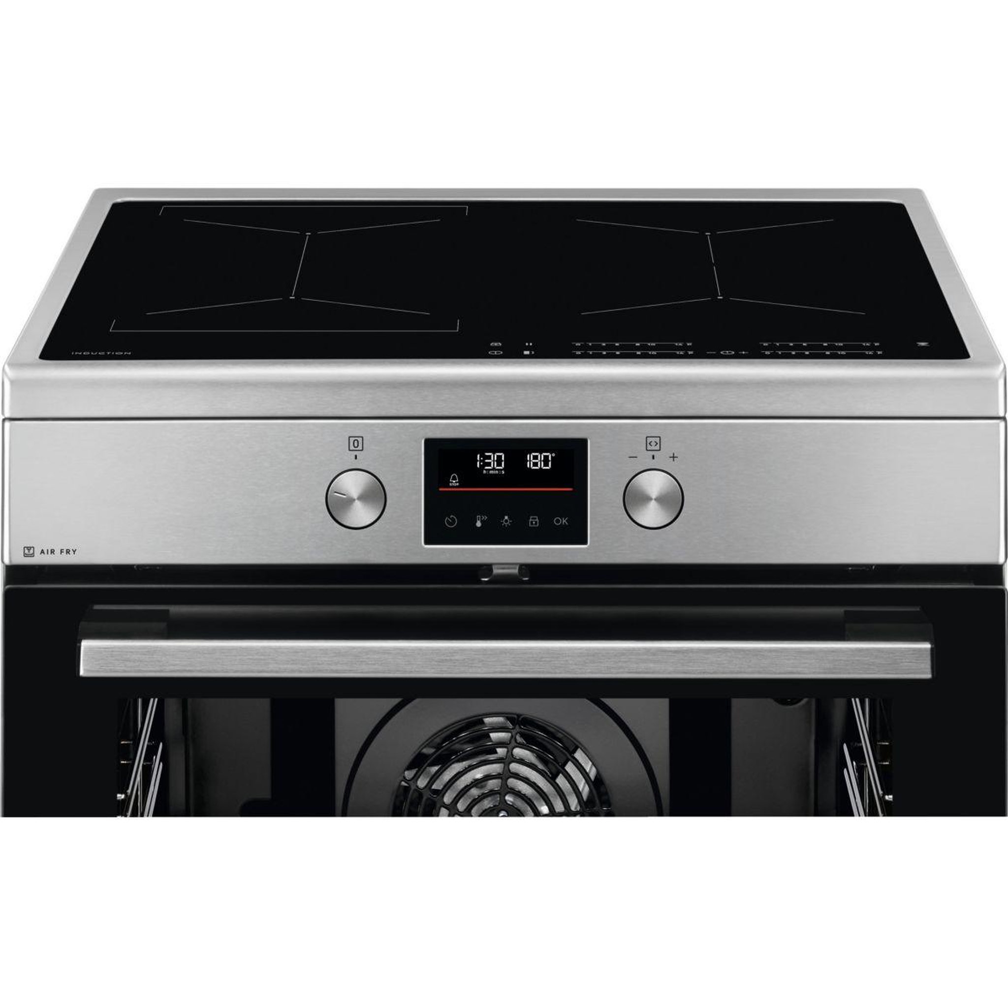 Voir la diapositive 2 : ELECTROLUX Cuisinière induction eki64899cx