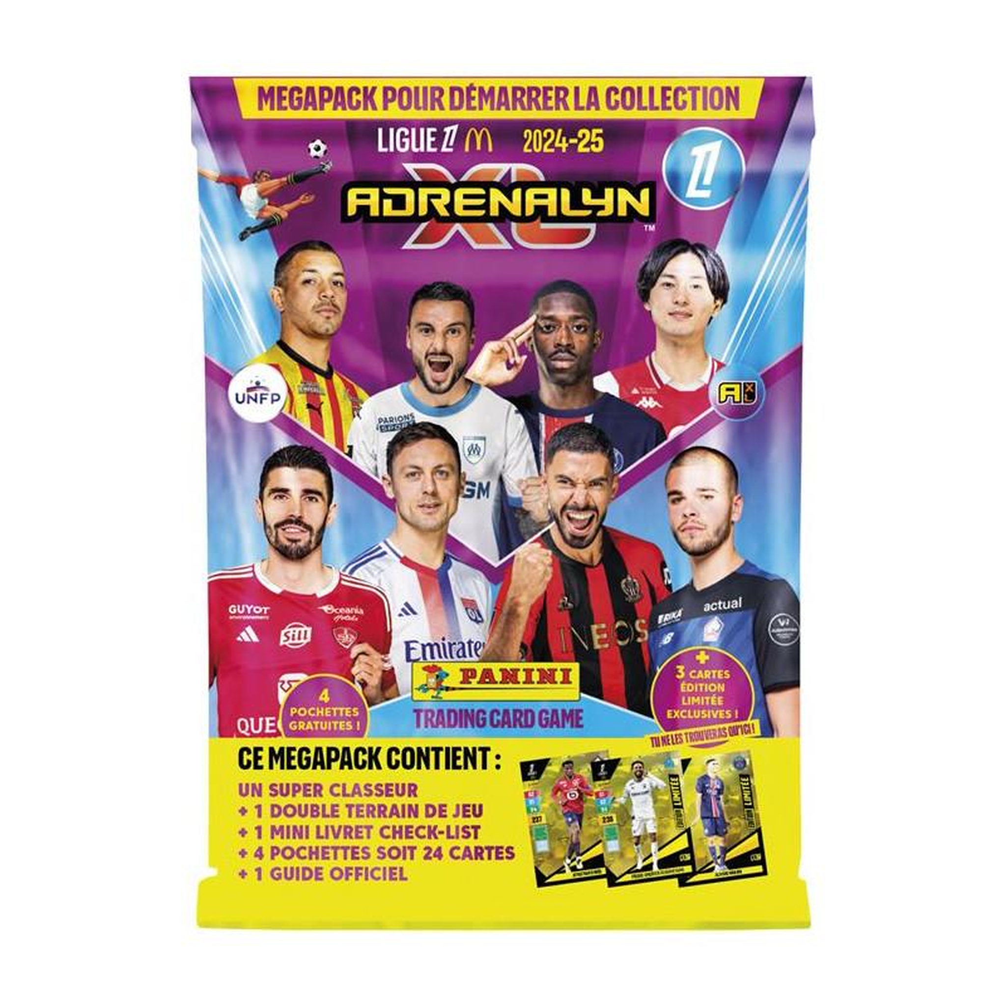 Panini Cartes à collectionner Panini TCG Adrenalyn Ligue 1 McDonald's 2024 2025 Starter pack