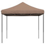 Voir la diapositive 4 : VIDAXL Tente de reception pliable escamotable marron 292x292x315 cm