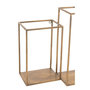Voir la diapositive 5 : Paris Prix Étagère Design en Métal  Multiple  93cm Or