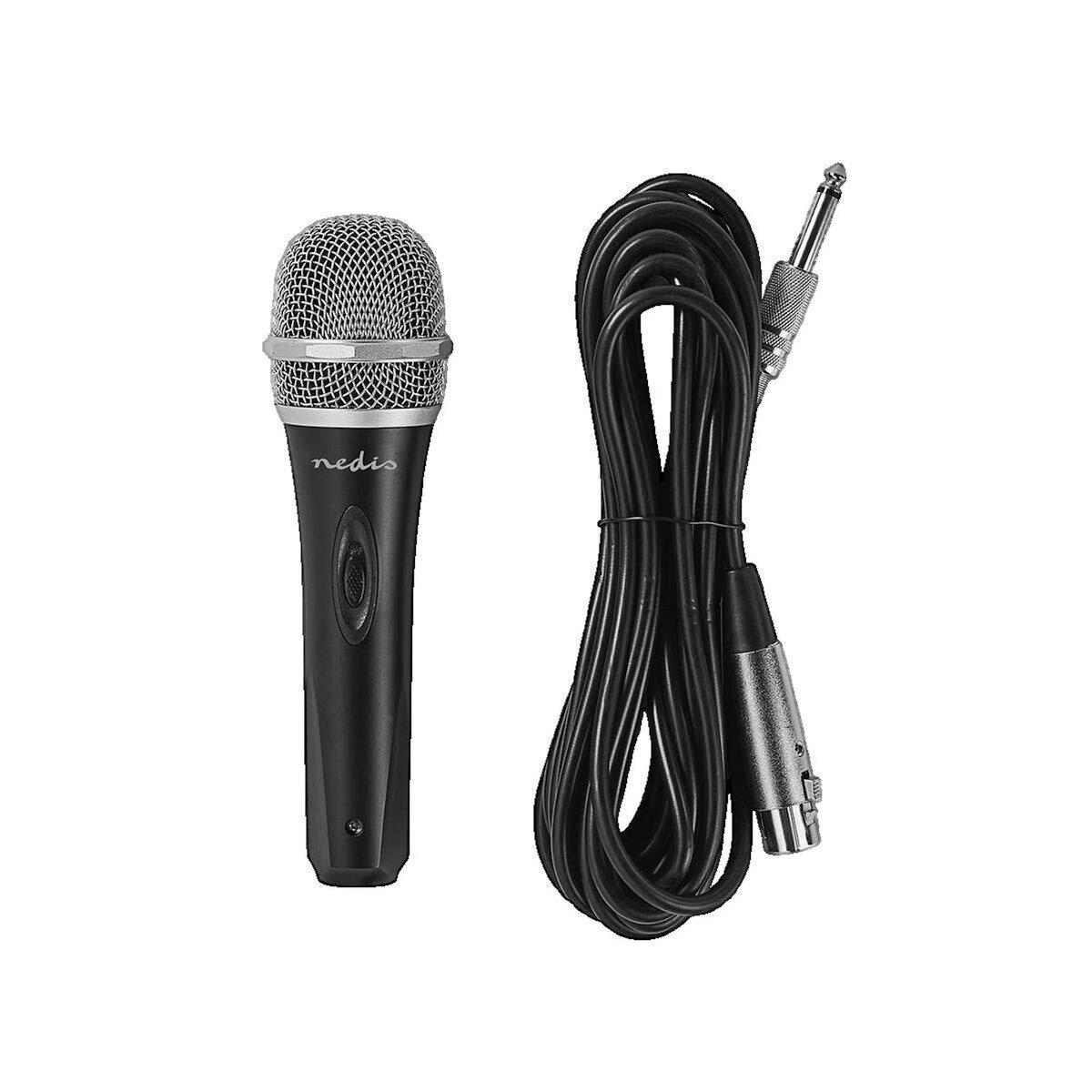 NEDIS Microphone Dynamic Nedis MPWD50BK Unidirectionnel