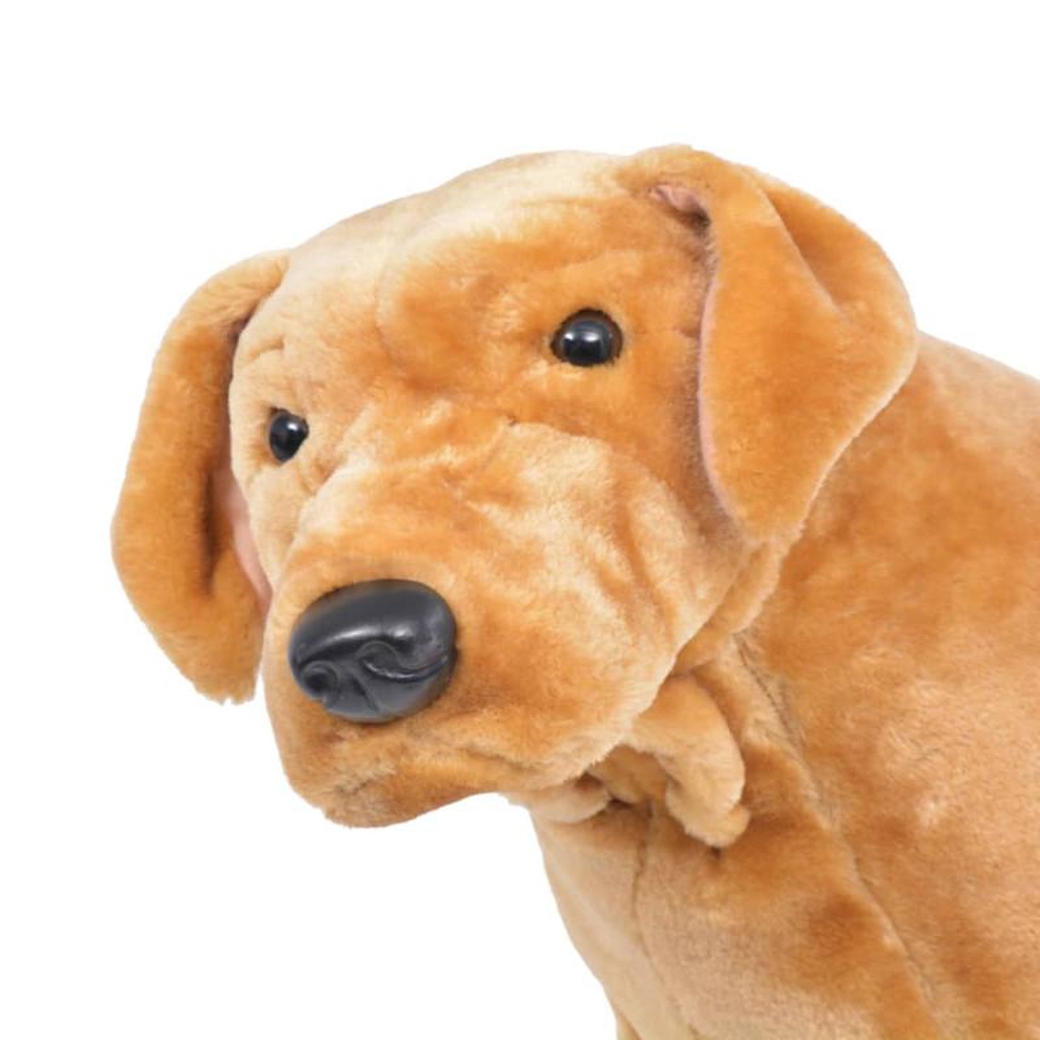Voir la diapositive 3 : VIDAXL Jouet en peluche Chien de race Labrador marron clair XXL