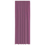 Voir la diapositive 4 : VIDAXL Rideaux en voile avec boucles 2 pcs violet 140x260 cm