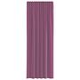 Voir la diapositive 4 : VIDAXL Rideaux en voile avec boucles 2 pcs violet 140x260 cm