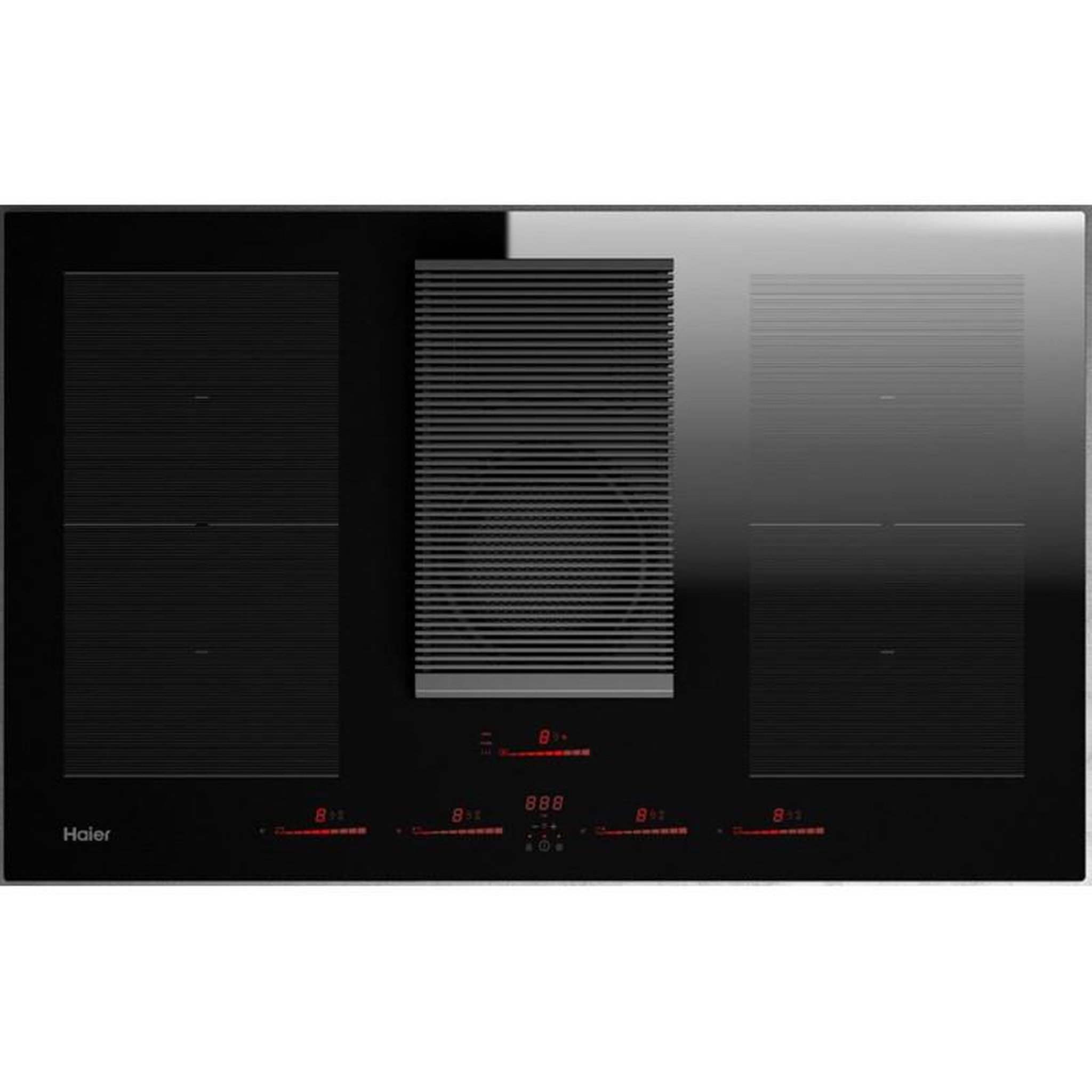 Voir la diapositive 1 : HAIER Plaque induction Haier HAIH8IFMCF + HOTTE INTEGREE