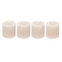 Voir la diapositive 1 : ATMOSPHERA Lot de 4 Bougies Votives  Rustic  4,5cm Ivoire