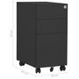 Voir la diapositive 6 : VIDAXL Classeur mobile Anthracite 30x45x59 cm Acier