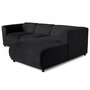 Voir la diapositive 2 : LISA DESIGN Suaro - canapé modulable d'angle droit 4 places en tissu texturé