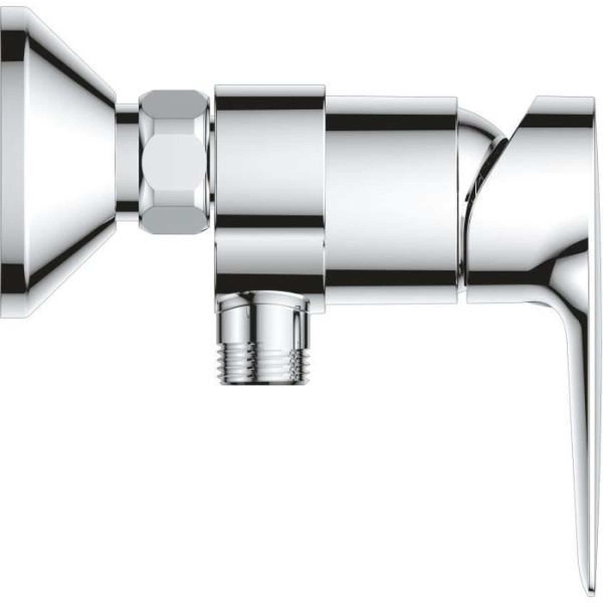 Voir la diapositive 2 : Grohe Mitigeur monocommande Douche - GROHE - Finition Chromé - Economie d'eau - Garantie 5 ans