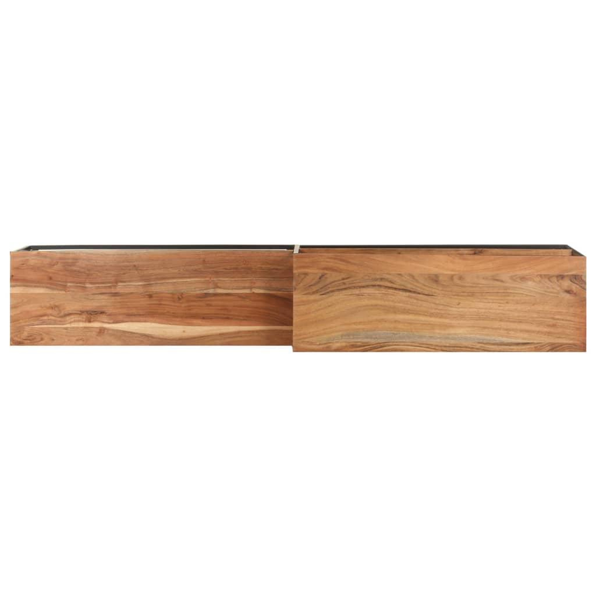 Voir la diapositive 5 : VIDAXL Meuble TV 180x30x50 cm Bois d'acacia massif