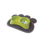 Voir la diapositive 2 : M PETS MPETS Tapis sortie maison de toilette Paw - Pour chat - 60x45cm - Gris
