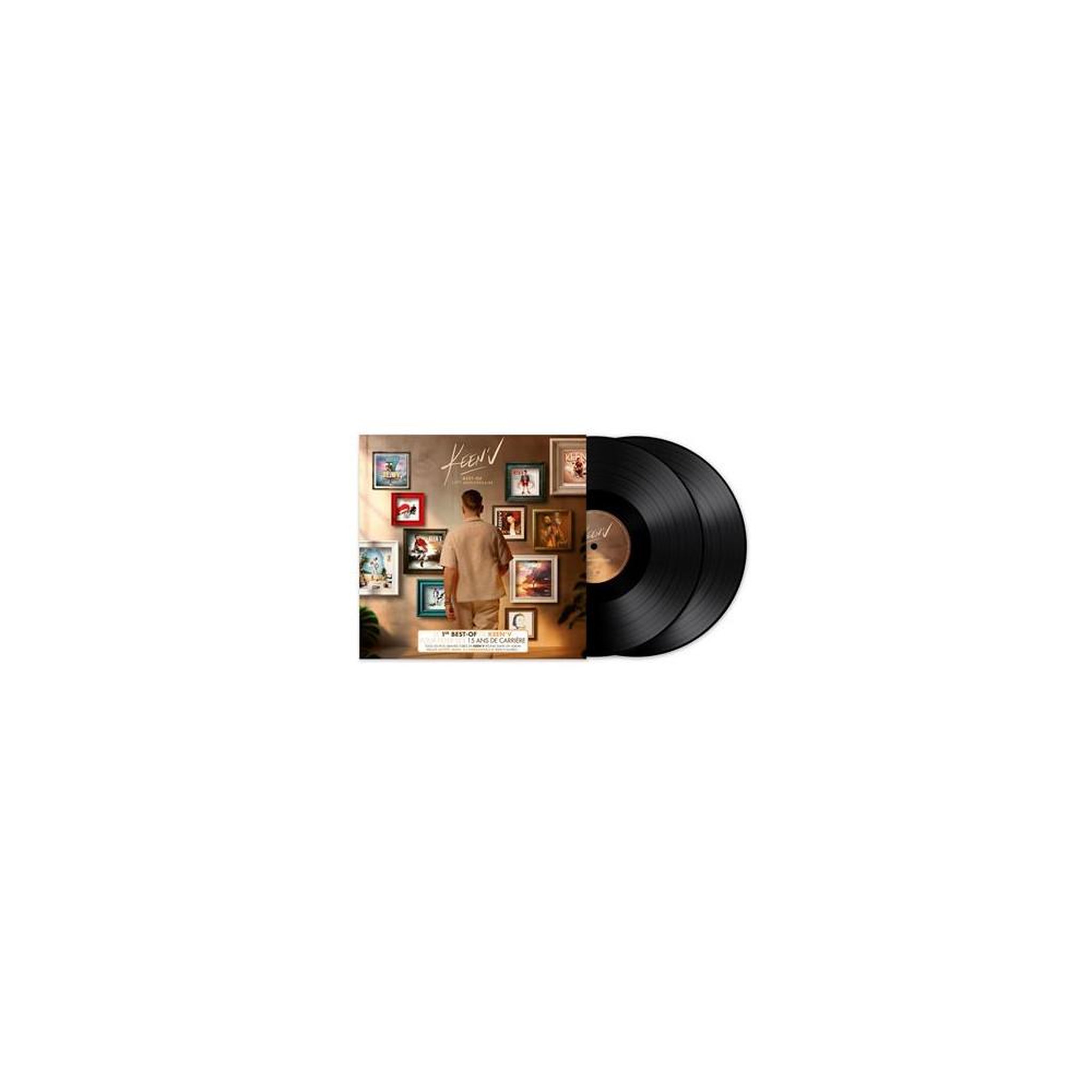 Double album vinyle noir keen v best-of 15th anniversary édition limitée