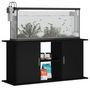 Voir la diapositive 3 : VIDAXL Support pour aquarium noir 121x41x58 cm bois d ingénierie