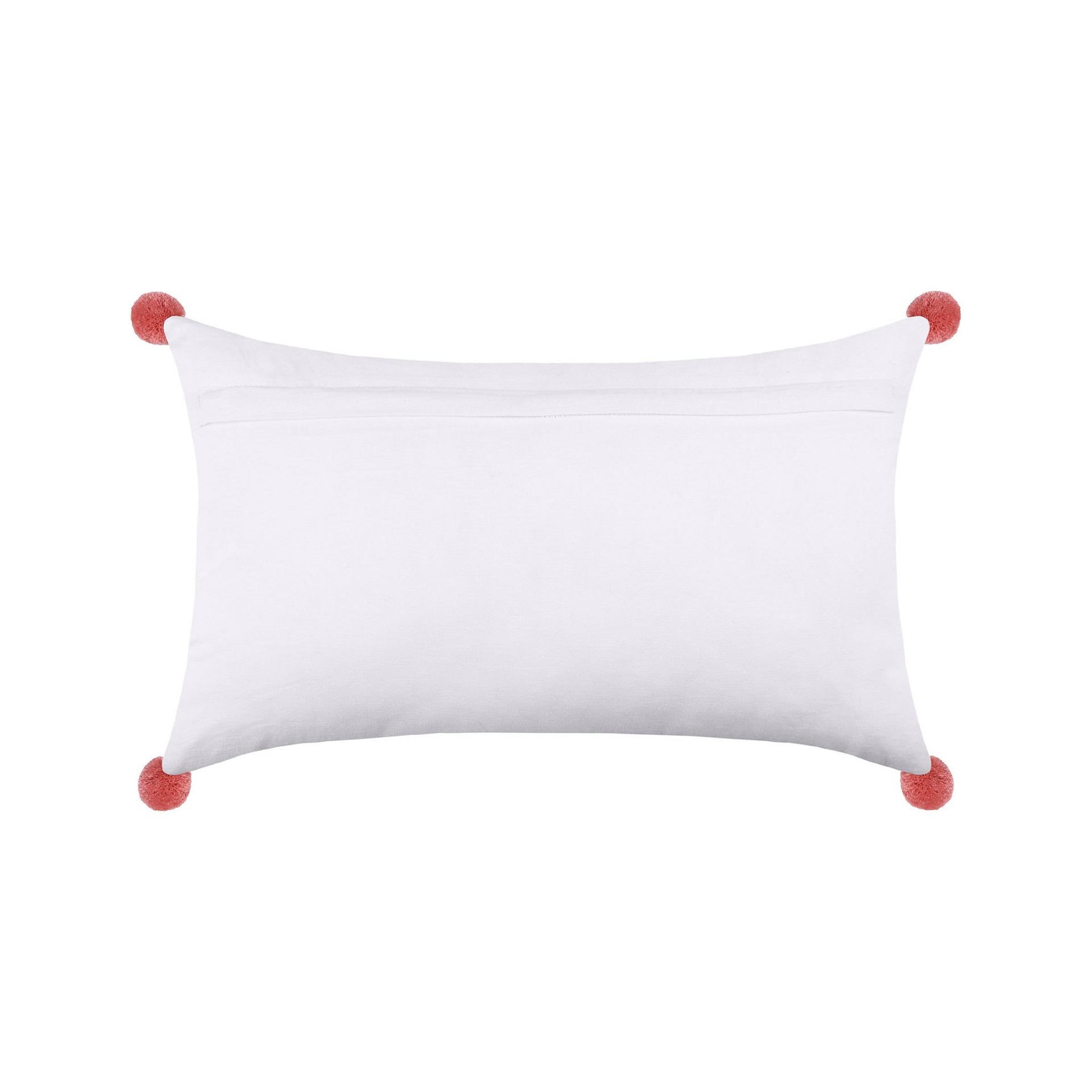 Voir la diapositive 3 : Eden Coussin pompons zoeline le chat