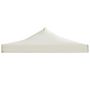 Voir la diapositive 2 : VIDAXL Toit de tente de reception 3 x 6 m Creme