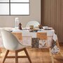 Voir la diapositive 4 : Paris Prix Nappe Antitache Imprimé  Faya  150x240cm Naturel