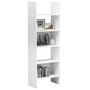 Voir la diapositive 5 : VIDAXL Bibliotheque Blanc 60x35x180 cm Bois d'ingenierie