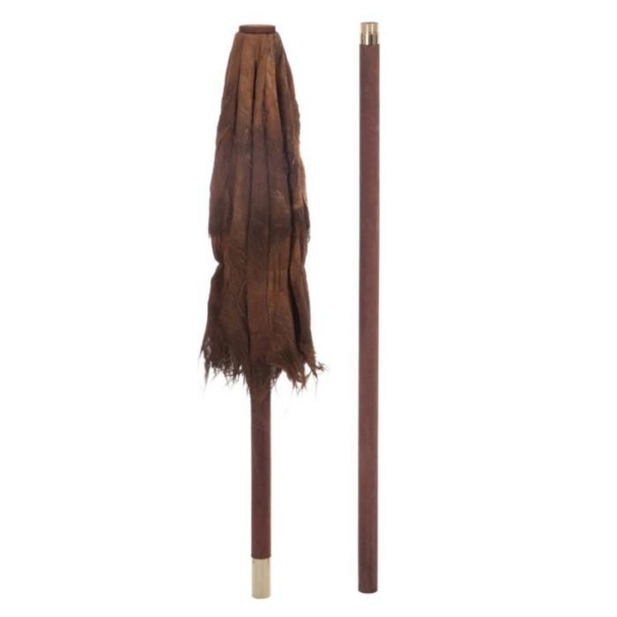 Paris Prix Parasol en Bois  Cocotier  150cm Marron