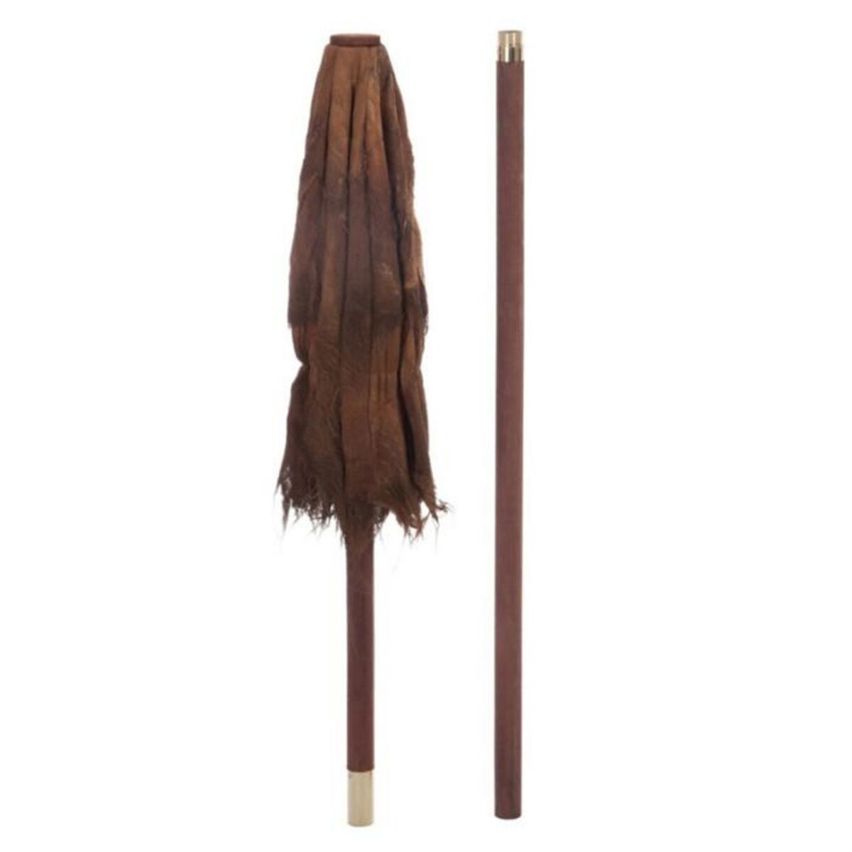 Paris Prix Parasol en Bois  Cocotier  150cm Marron