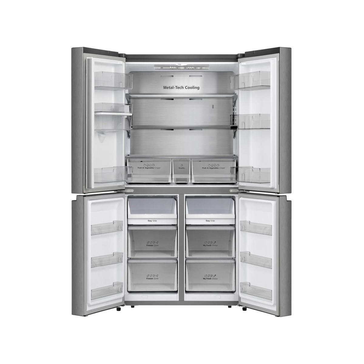 Hisense Réfrigérateur multi portes RQ758N4SWSE