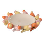 Paris Prix Coupelle Déco Oiseau  Janero  33cm Multicolore